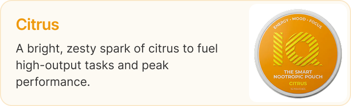 IQ Pouch Citrus